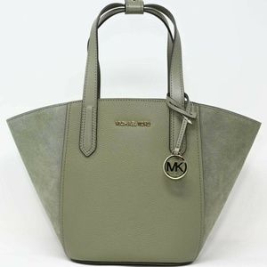 Michael Kors Portia Large Tote Leather Army Green